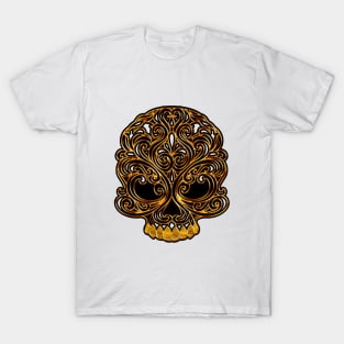 golden skull T-Shirt